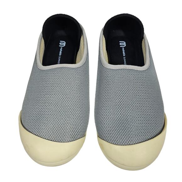 Mahabis Summer Slippers with Detachable Soles Grey Size EU 38 Women's US 7.5 - Picture 1 of 9